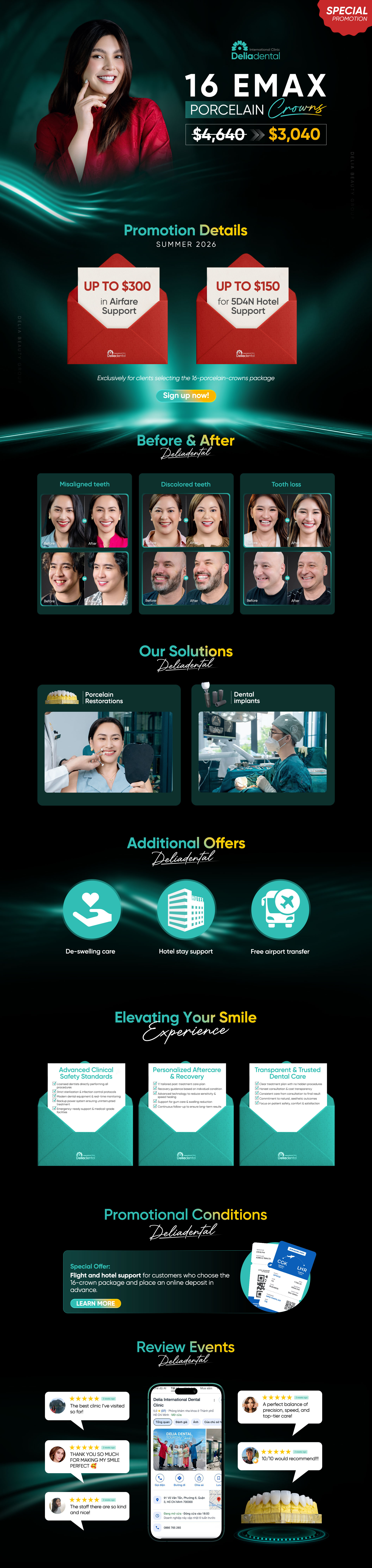 Porcelain Crowns Promotion