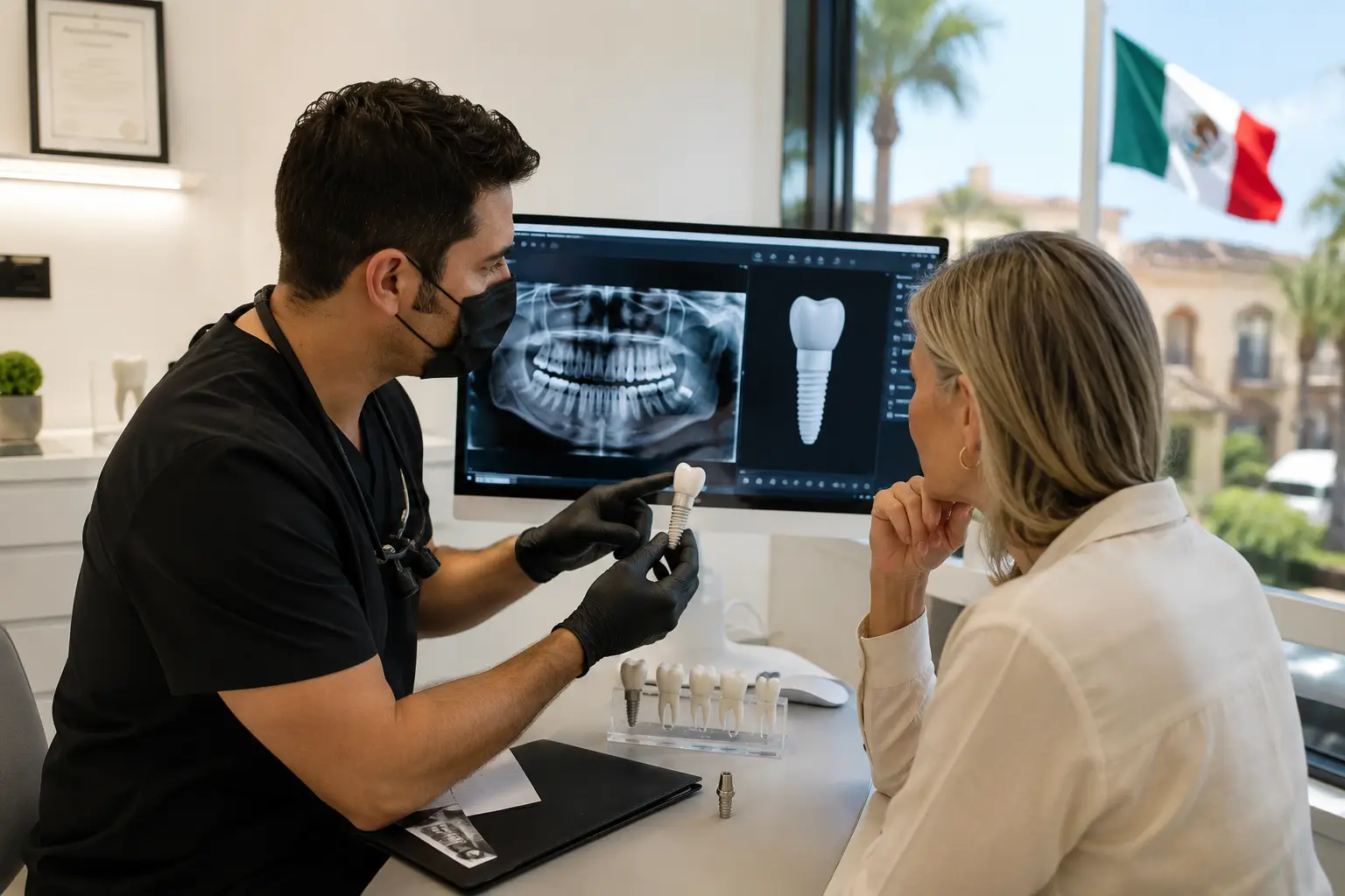 Can a Home Dentist Maintain Dental Implants Placed in Vietnam?