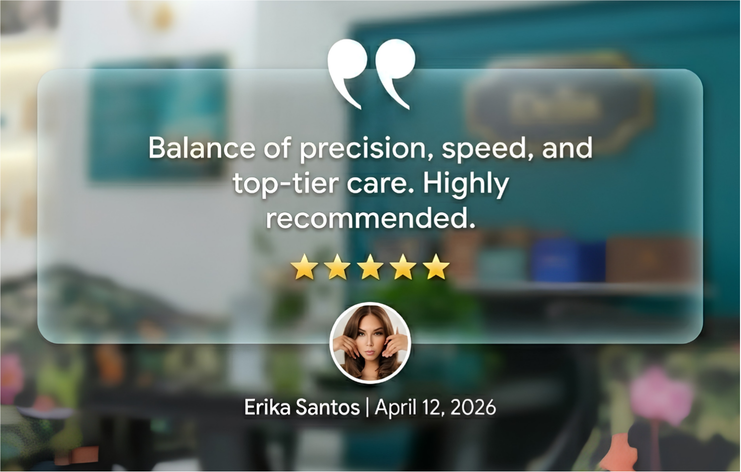 Delia Dental Review - Erika Santos – Crowns and Implants in Just 5 Days