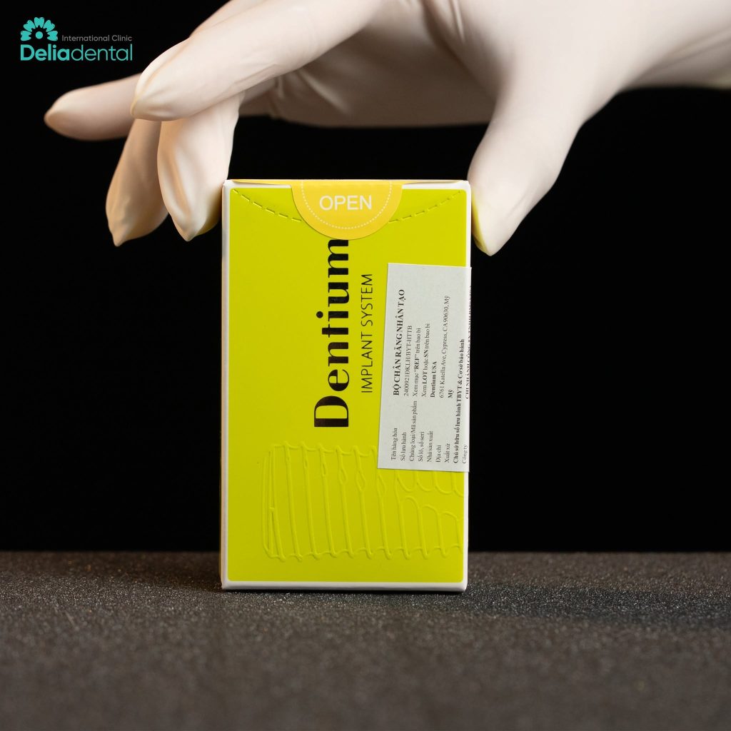 Certified dental implants at Delia Dental Clinic