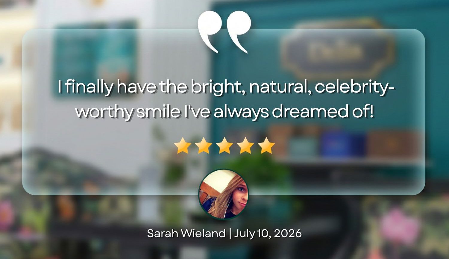 Delia Dental Review - Sarah Wieland – A Perfect Smile with Lava Plus Veneers in Ho Chi Minh
