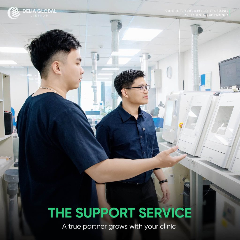 The support service of Delia Global Vietnam