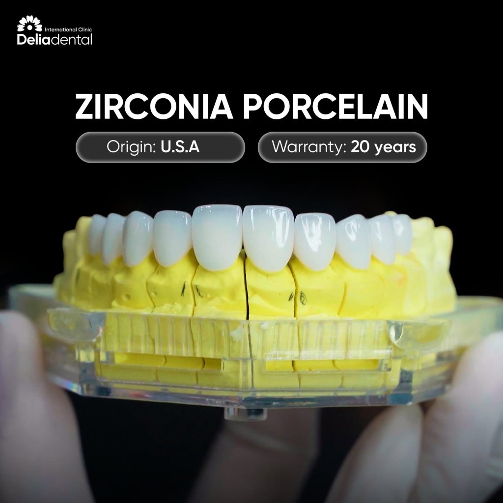 Zirconia Crown at Delia Dental Clinic Vietnam