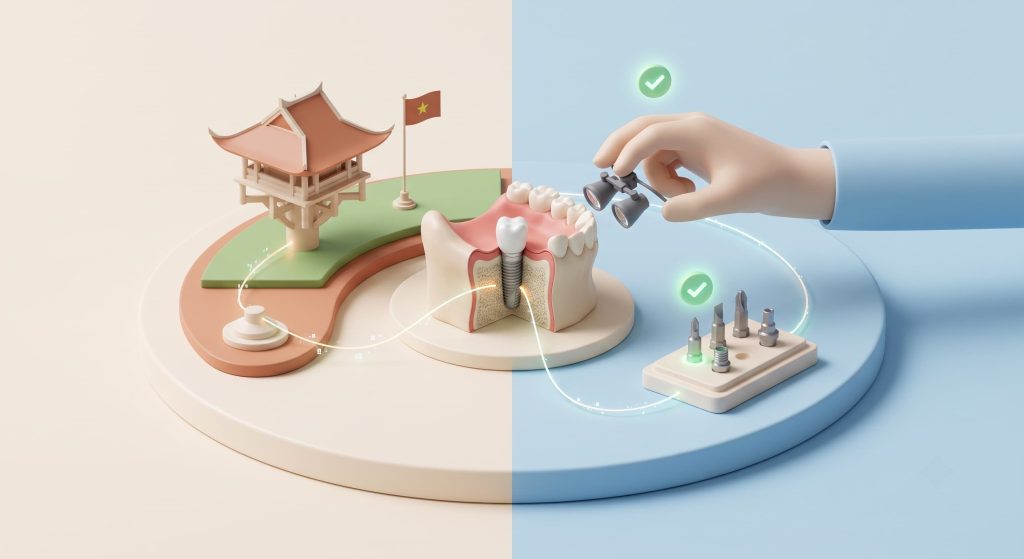 Can My Dentist Work on Implants Placed in Vietnam?