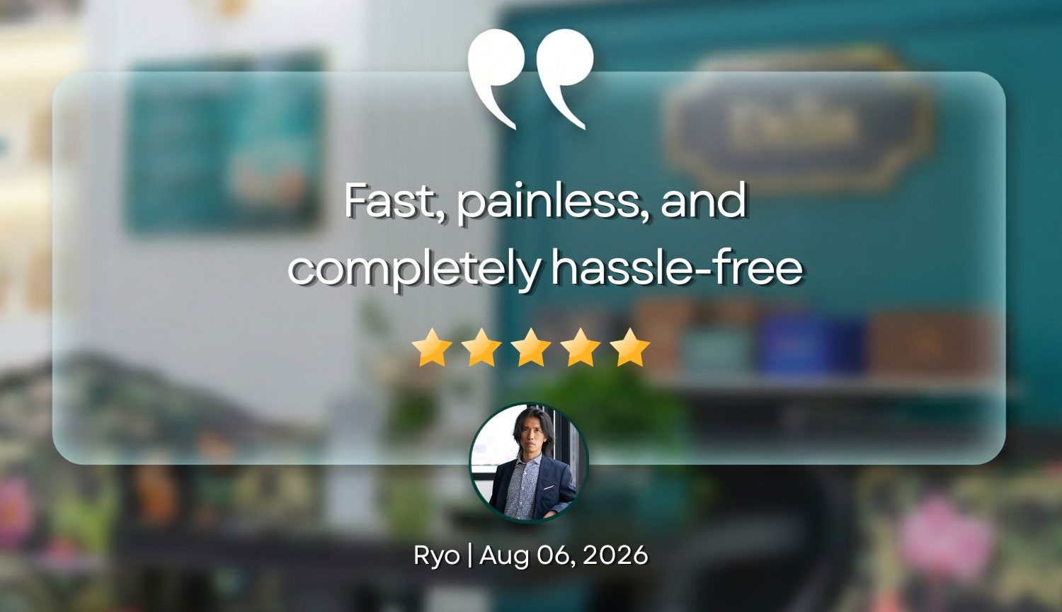 Delia Dental Review - Ryo – A Relaxing Experience for Your Dental Checkup