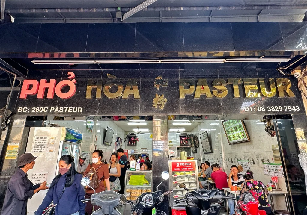 Pho Hoa Pasteur at Ho Chi Minh city