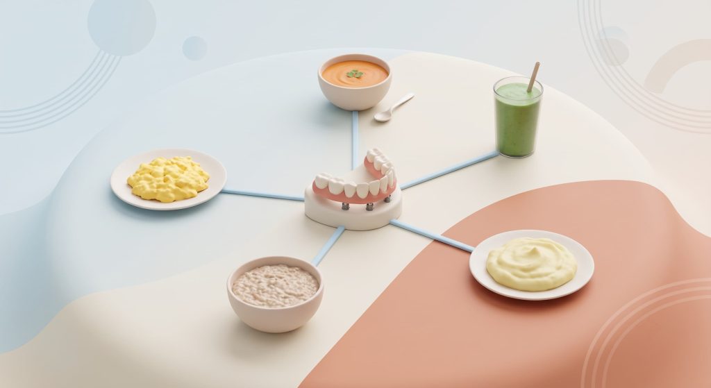 What Can You Eat with Temporary Teeth: All-on-4 or All-on-6?