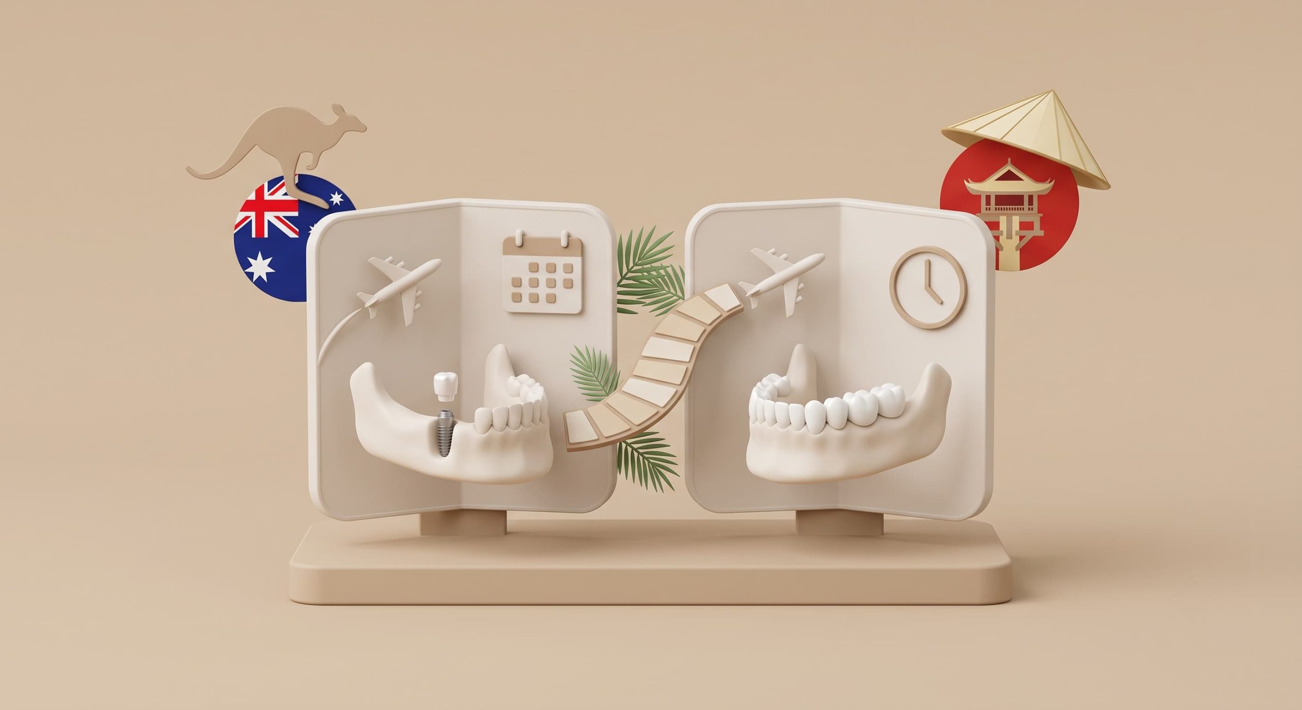 Australian Annual Leave for Two-Stage Dental Implants