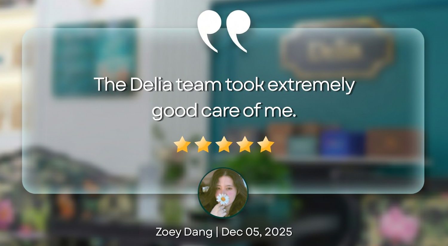 Delia Dental Review - Zoey Dang – Trusting Delia Dental Clinic for Implants in Vietnam