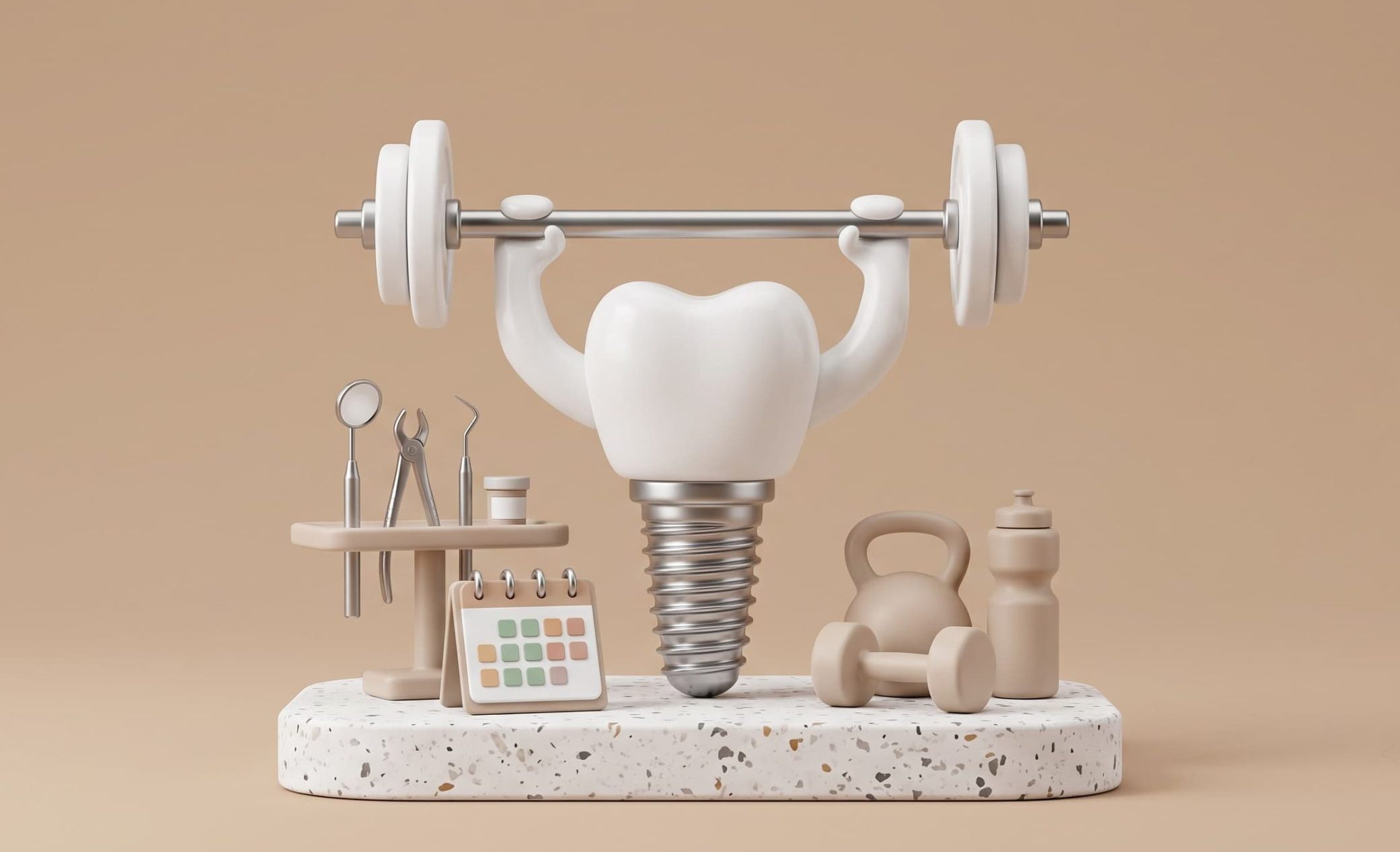 Exercise and Gym After Dental Implant Surgery